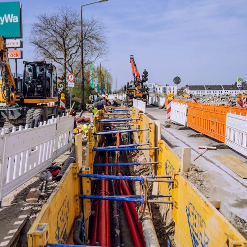 Das Baulos 1.2 ist Bestandteil der Sanierungsmaßnahme „Nürnberg-Stadtgebiet, Erneuerung 110 kV-System SK143“.
Foto: Ernst und Ludwig Langguth