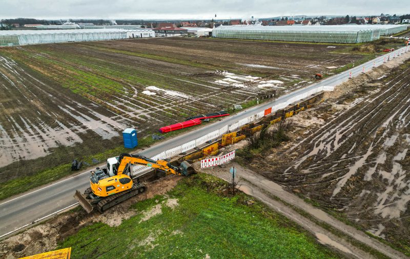 Das Baulos 4 ist Bestandteil der Sanierungsmaßnahme „Nürnberg-Stadtgebiet, Erneuerung 110 kV-System SK143“ und verläuft entlang der Bamberger Straße. 
Foto: Ernst und Ludwig Langguth